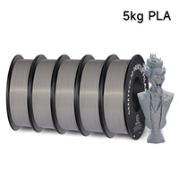 Geeetech 5Kg Standard PLA Filament 1.75mm 3D Printer Plastic Material, Accuracy 0.03mm, multiple colour, Fit Most FDM Printer