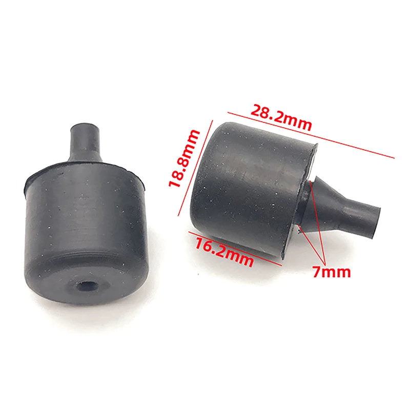 5PCS Car Door Buffer Rubber Door Anti-collision Rubber Pad Auto Door Buffer Block Rubber Damper For Discovery 3 4