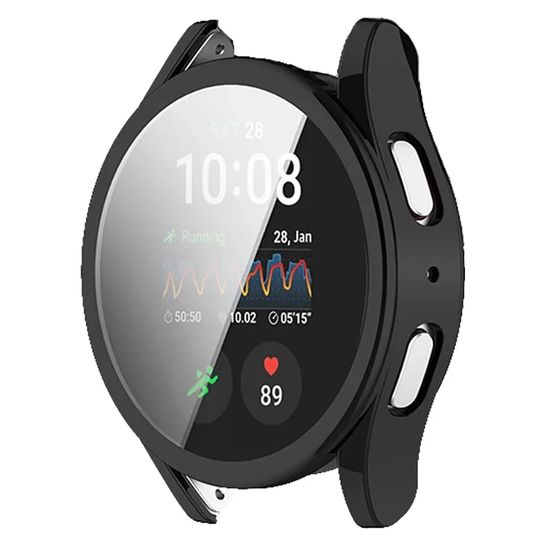 풀 커버리지 TPU 케이스 보호대, 삼성 갤럭시 워치 7 용 화면 보호 쉘, 40mm 보호 커버, 44mm