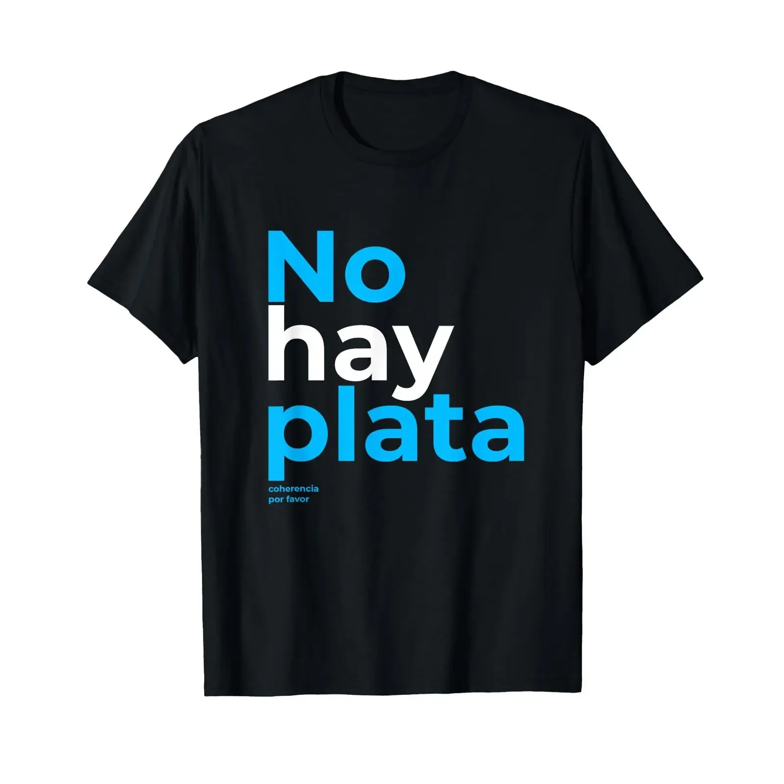 Javier Milei No Money Coherence Please Libertarianism T Shirt vintage Washed Slightly Casual designer clothes Stylish Versatile