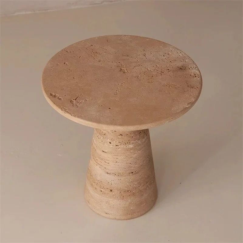 

yj7 yj7 *Wabi Sansan natural Roman travertine rough carved edge light luxury marble