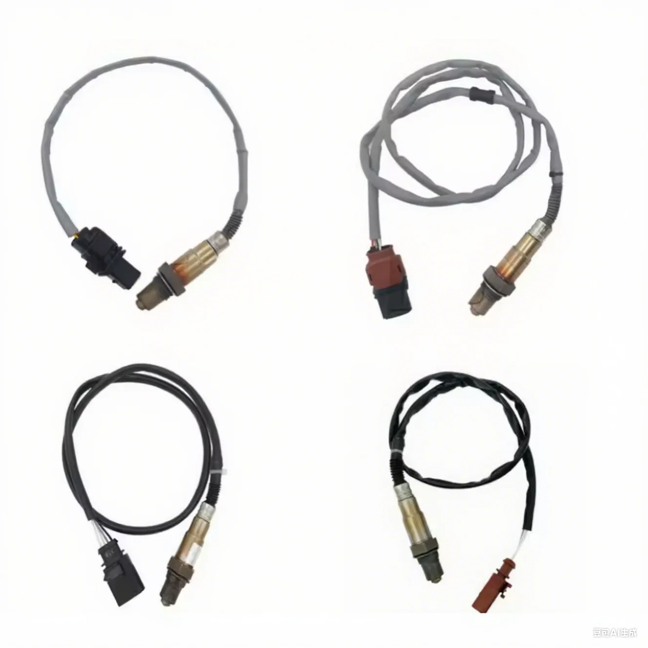 4pcs 0258017248 0258017249 0258010197 0258010198 Lambda Probe Oxygen O2 Sensor for Porsche Cayenne 958 PANAMERA 970 3.0 S Hybrid