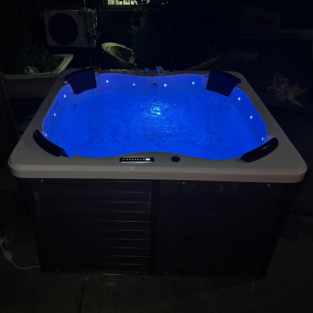 Outdoor Jacuzziss 4 Person Villa Swimming Pool Hot Tube Outdoor Therapy Whirlpool Tub Spa Bathtubs