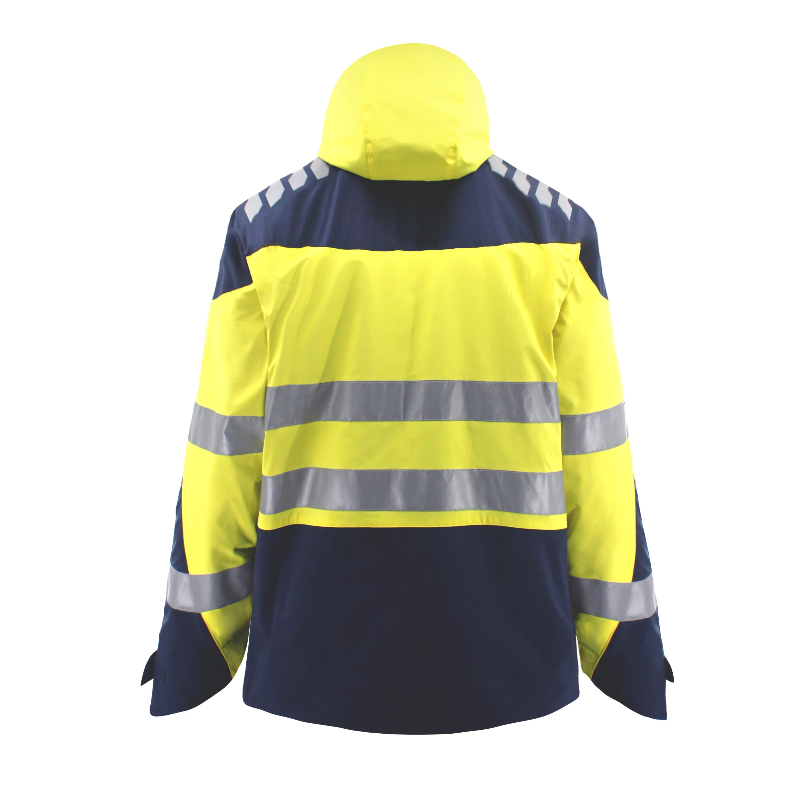 Riding Reflective Jacket Men Winter Safety Winter Work Coat Jacket for Men Two Tone Workwear Jacket