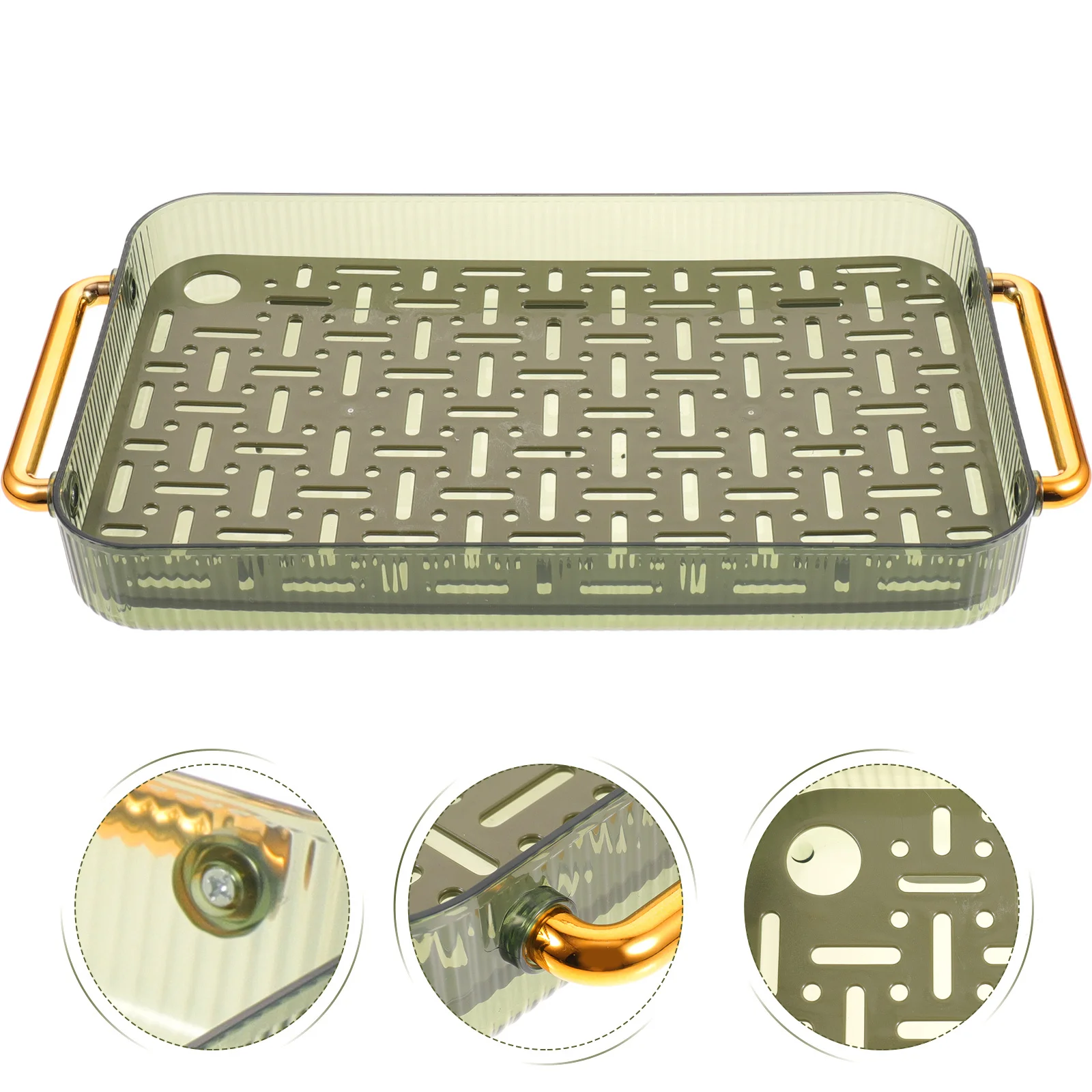 

Large Kitchen Draining Tray Smooth Mellow Surface Non-Slip Dish Drain Board for Cup Fruit Vegetable Drying Rack Countertop