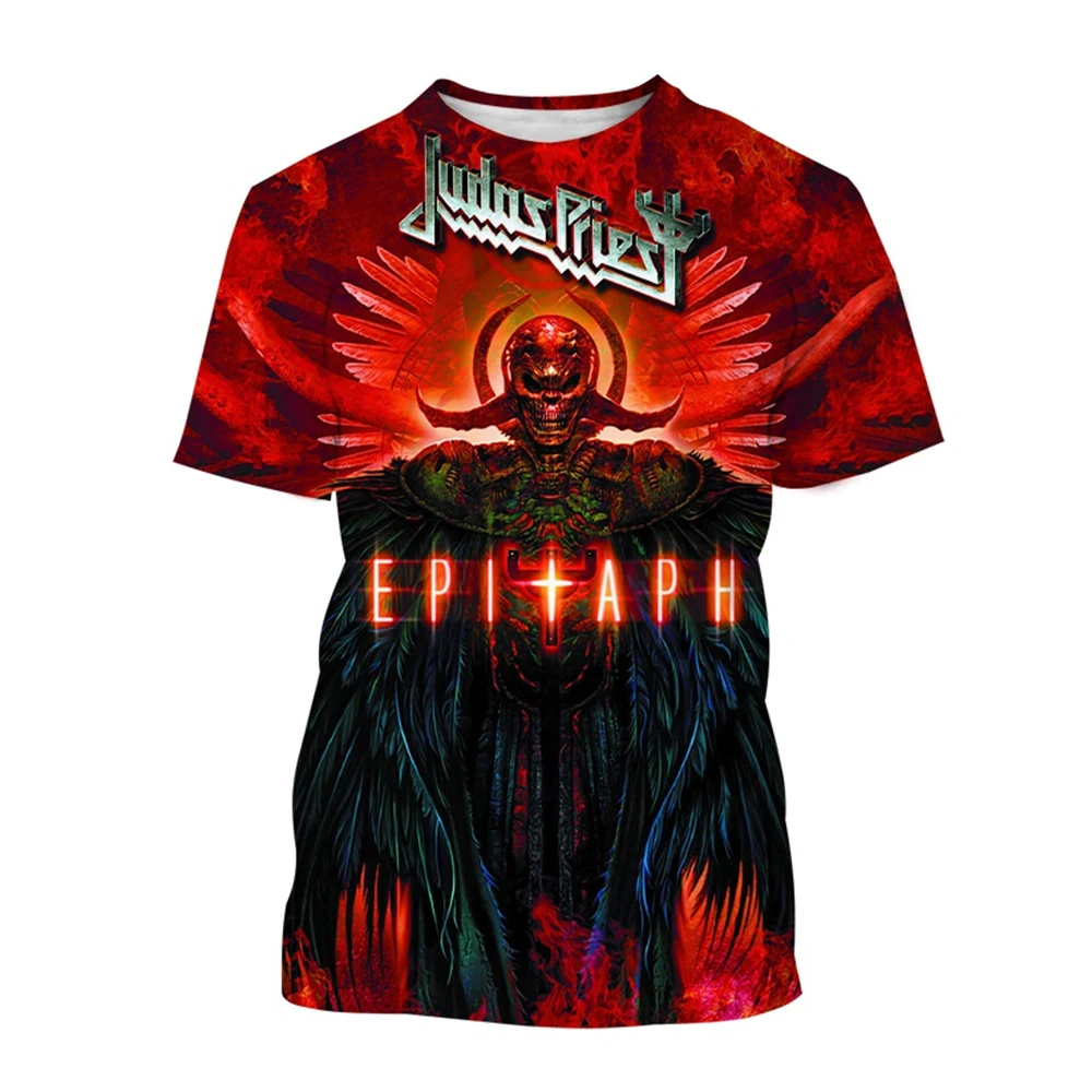 Summer fashion trend 3D printed printed pattern T-shirt round neck casual and comfortable hip-hop street style T-shirt image 3