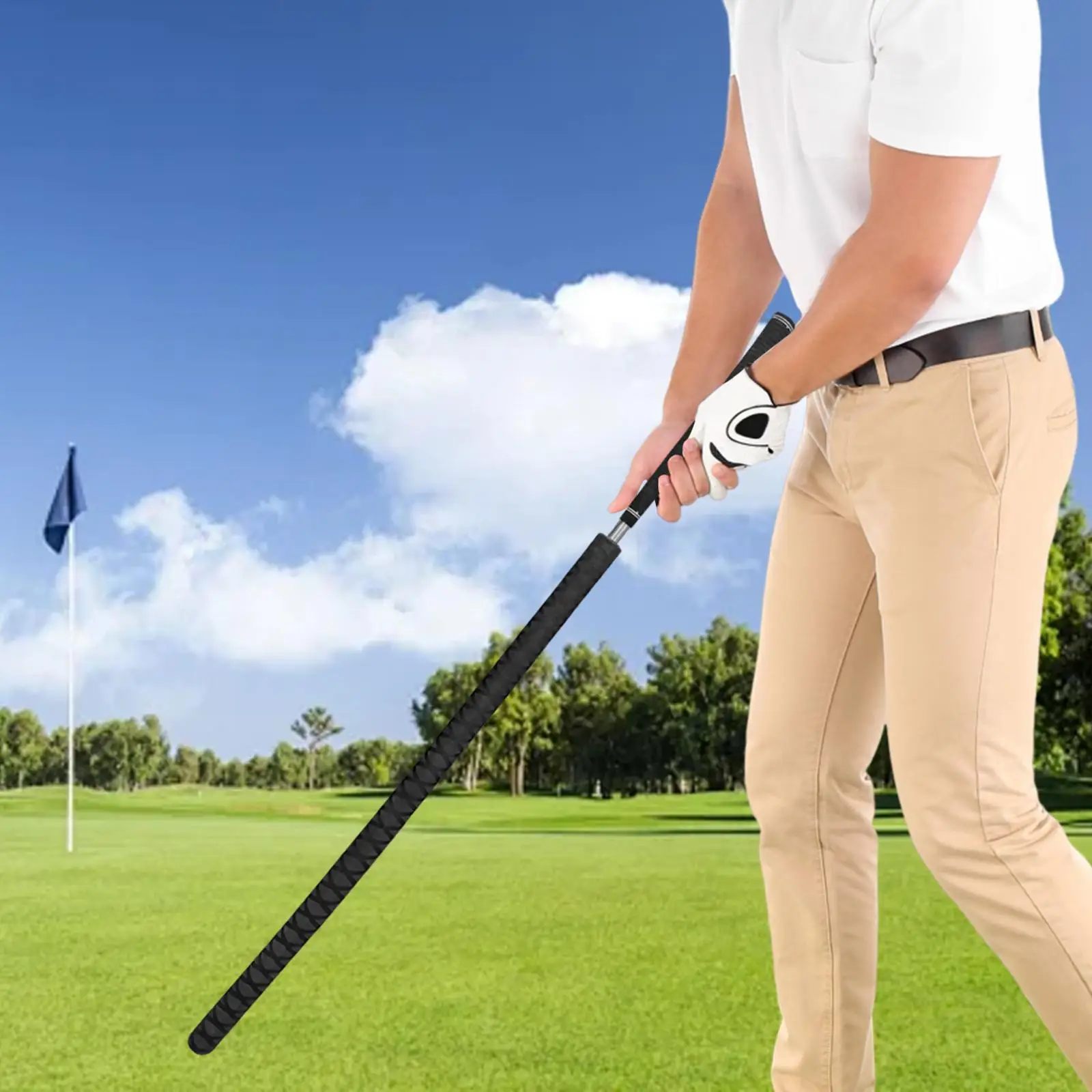 

Golf Swing Trainer Stick Warm up Rod for Flexibility Improved Tempo Accuracy