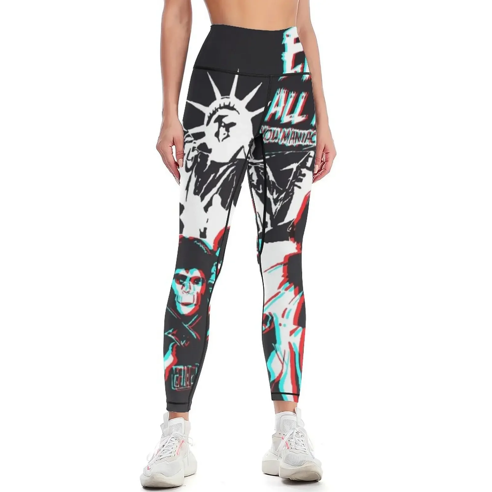 

Planet of the Apes - 3D ver. Leggings workout shorts sportswear for gym Sports pants for Women's tights Womens Leggings