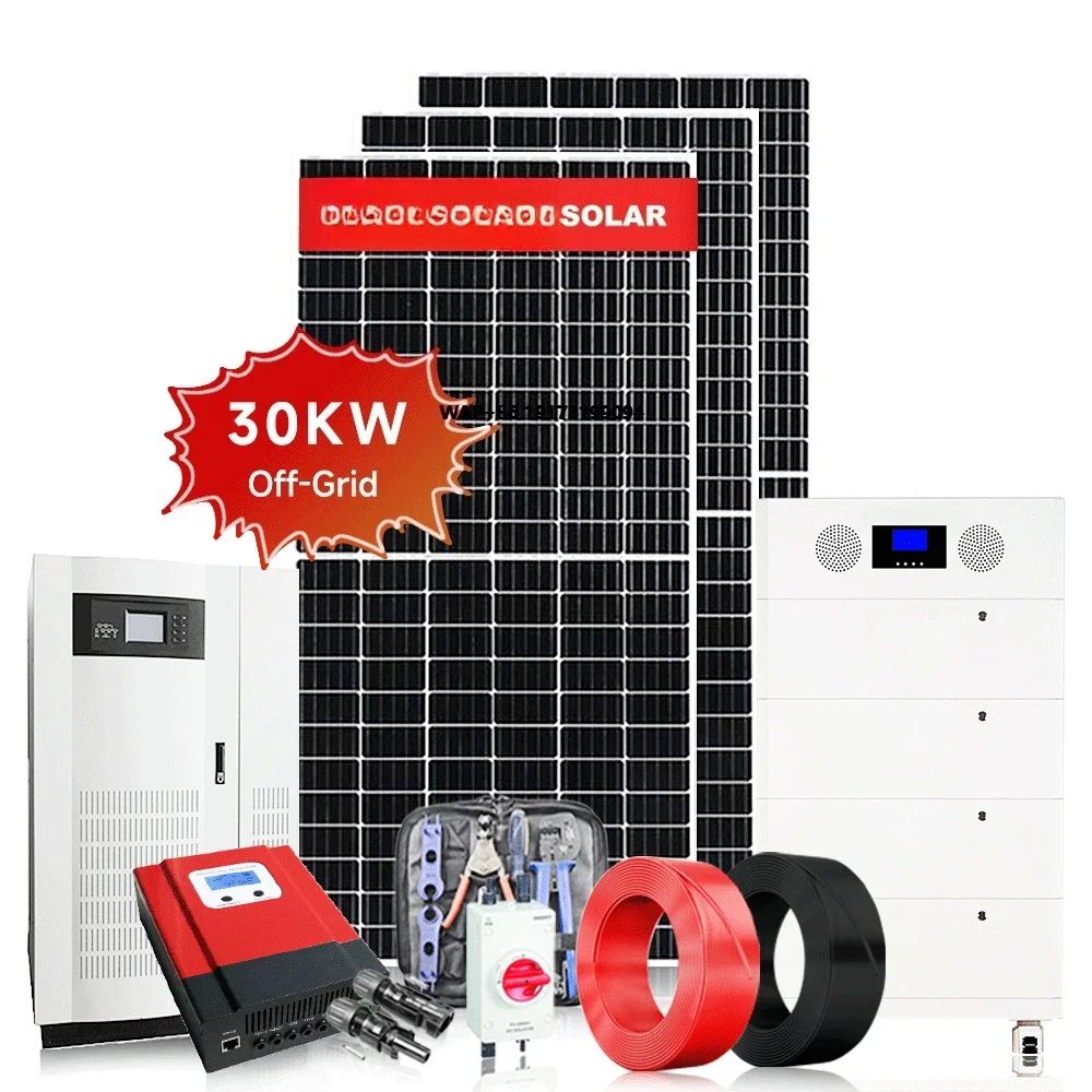 Inversor híbrido fuera de la red de 5 kW, 10 kW, 20 kW, sistema solar de 110/220 V, 6 kW, 500 kW, 1 MW