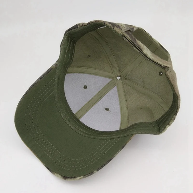 2024 Camo Baseball Caps Breathable Cotton Visors Cap Jungle Leaves Camouflage Snapback Hat for Hiking Hunting Cycling Casquette