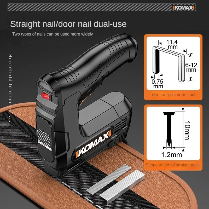 Xiaomi Lithium Battery Electric Nail Gun for Woodworking Electric Stapler Nail Tacker for Home Upholstery Renovation Power Tool