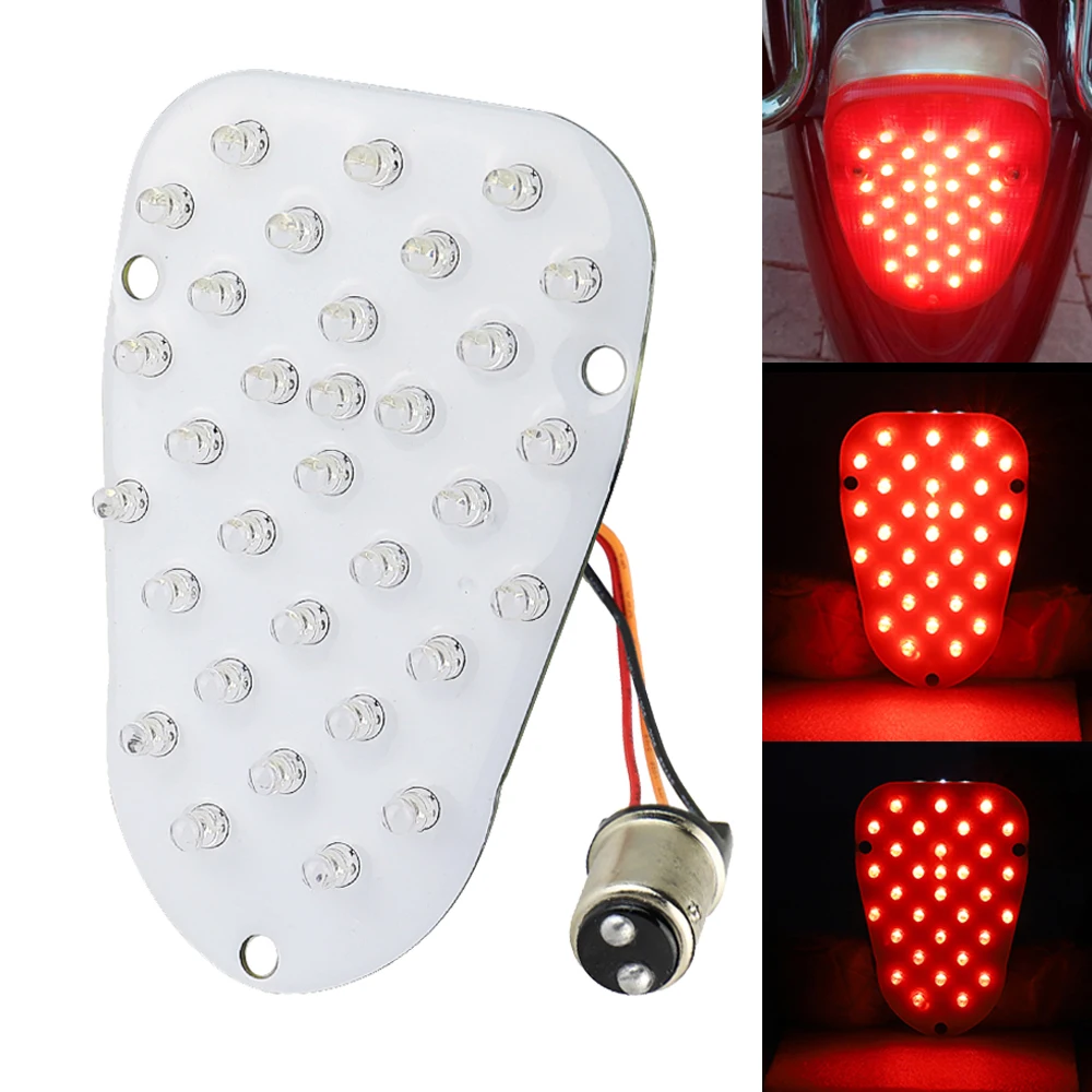 Luz trasera LED y luz de freno para motocicletas 1157 Base para Yamaha V-Star, Road Star y Royal Star