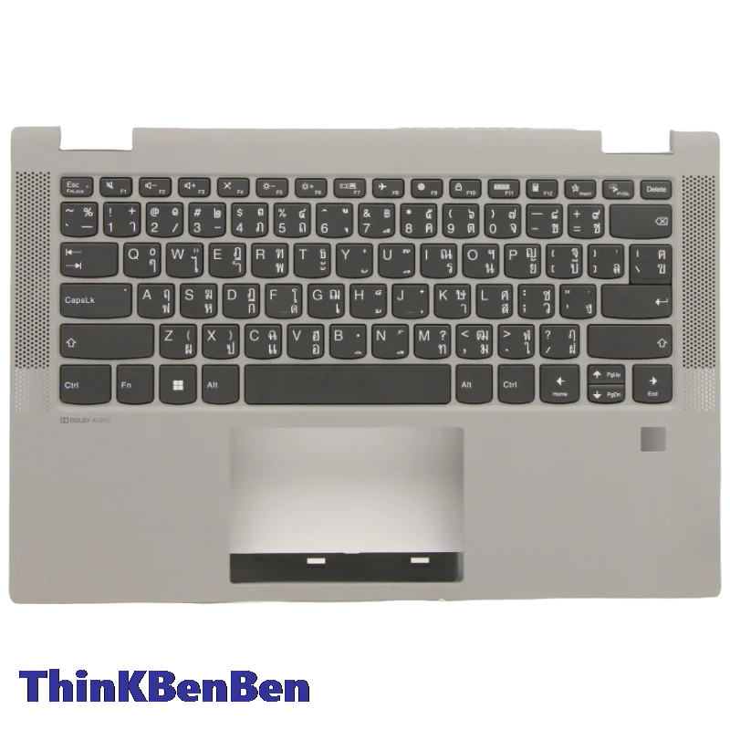 TH Thai Keyboard PG Upper Case Palmrest Shell Cover For Lenovo Ideapad Flex 5 14ALC05 14ITL05 14ARE05 14IIL05 5CB1C19421