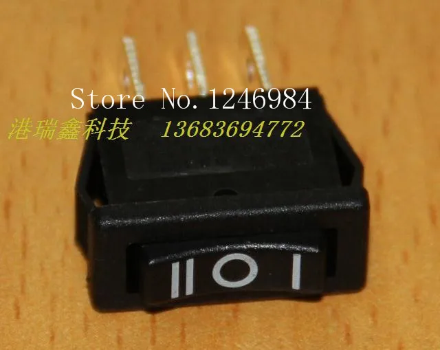 [SA]Power switch RLEIL small flat rocker switch rocker switch RL3 single toggle switch stalls 7 * 19--50pcs/lot