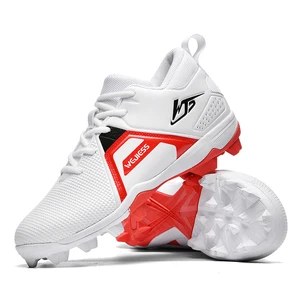 حذاء تدريب بيسبول للرجال حذاء رياضي غير قابل للانزلاق أحذية طويلة سبايك أحذية للمبتدئين أفضل 10 أحذية بيسبول مبيعا - رقم 10