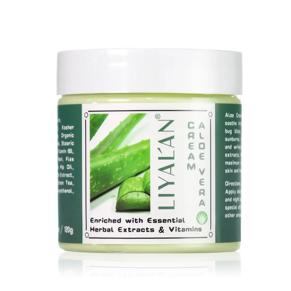 Curacao Aloe Vera Cream Repairs and reduces skin dryness after sunburn Plant essence Moisturizing face cream