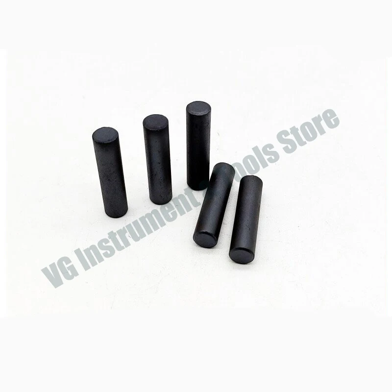 10Pcs Ni-Zn ferrite rod core R6×25, 6mm diameter 25mm long, cylindrical winding inductor core for anti-interference use
