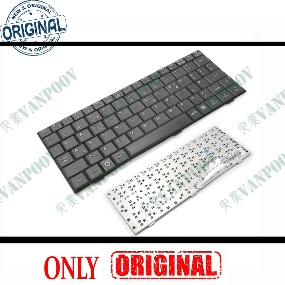New Notebook Laptop Keyboard for ASUS Eee PC EeePC 700 701 701SD 900 901 900hd 900A 2G 4G 8G UK English GB Netbook - V072462BK1