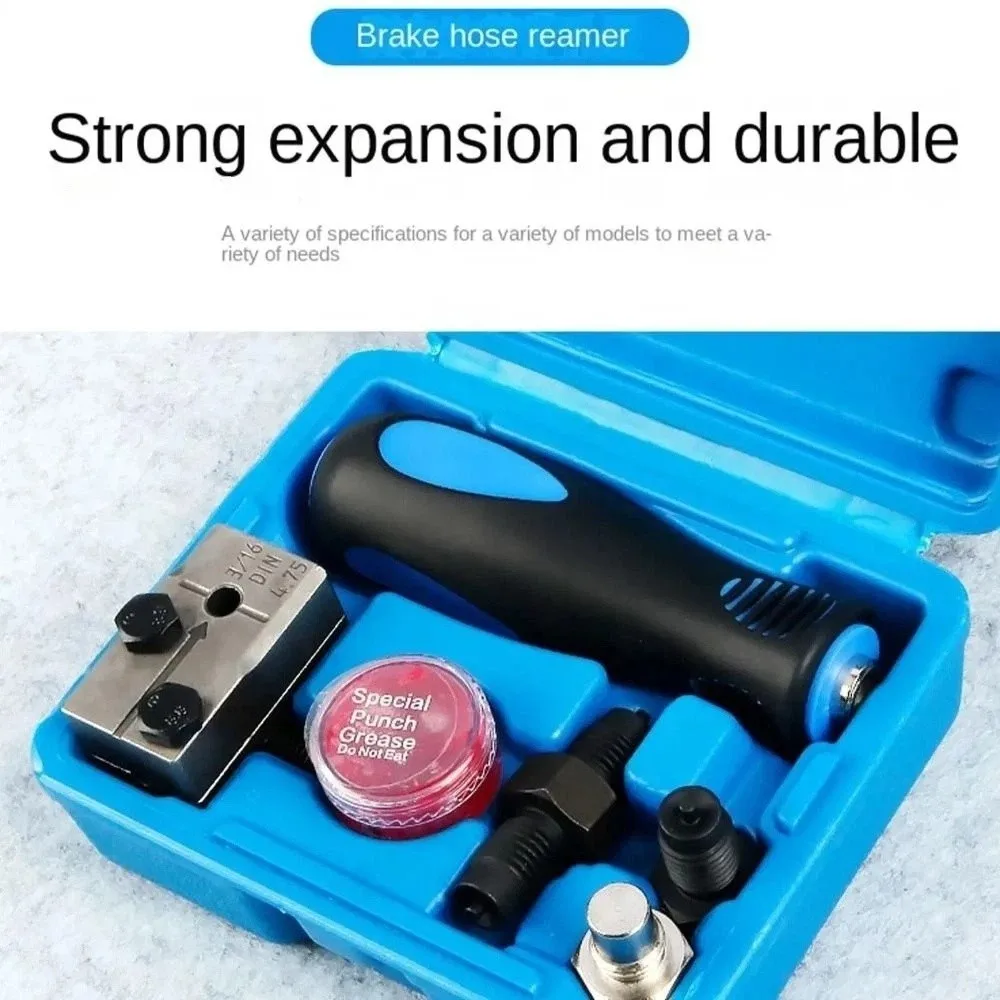 Alloy Construction Brake Line Flaring Tool 3/16 Inch Heavy Duty Single Flaring Kit Double Flare Mushroom Head