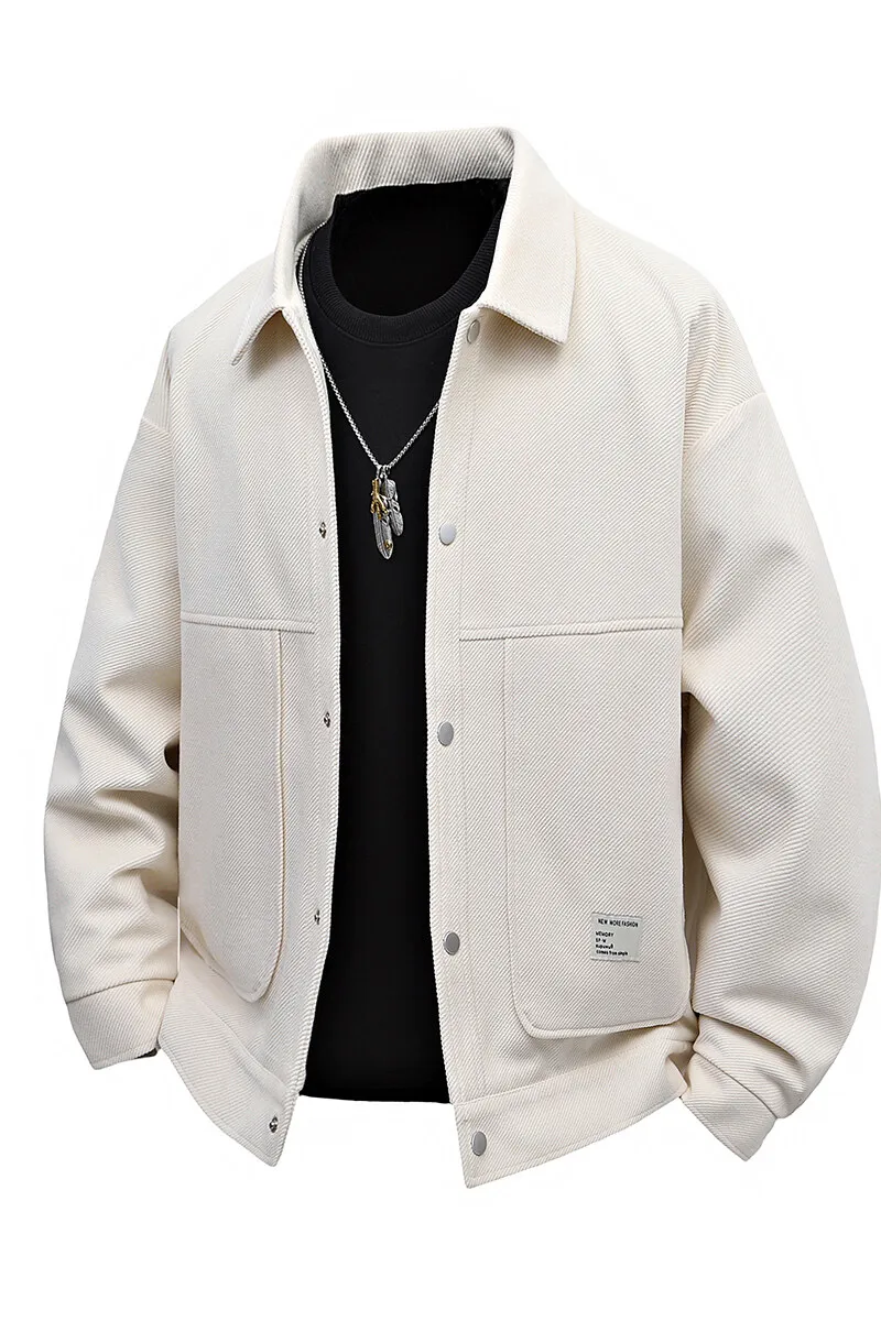 2025 Spring New High Quality Leisure Sports Fashion Versatile Solid Color Jacket Coat