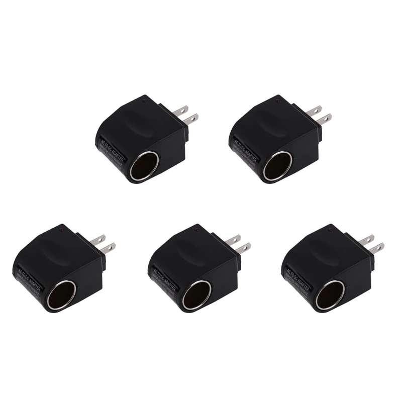 5X AC DC Converter Outlet Power Supply AC 110V - 220V To Car DC 12V Replacement Car Supplies Can Be Used At Home Adapter-A99F