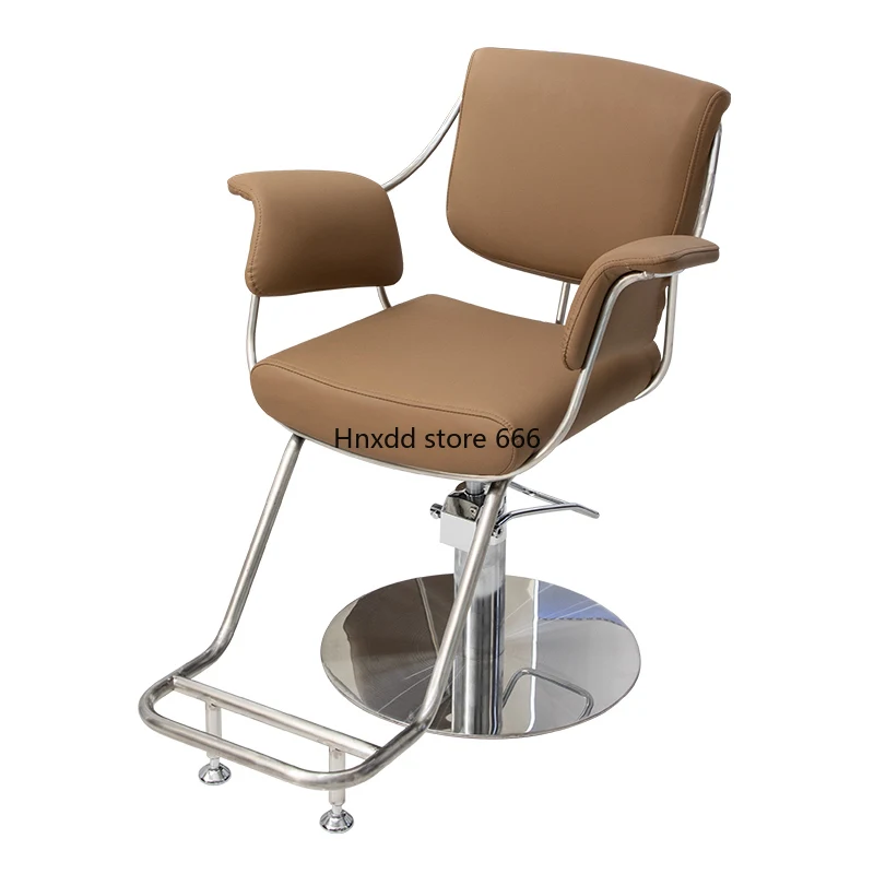 Hair salon hair cutting chair lifting rotating perm and dyeing seat