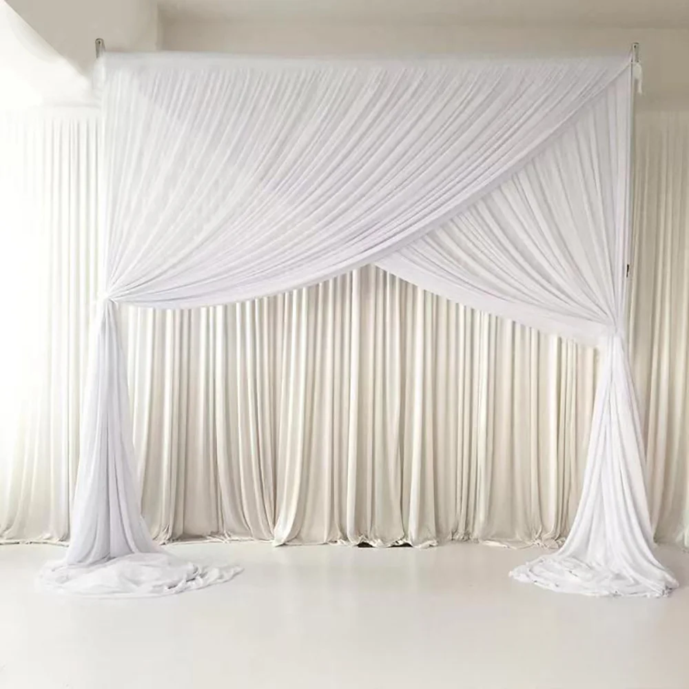 Wedding Ilver Sequin Swag Designs, Wedding Stylist, Backdrop, Party Curtain, Stage Background, Drapes Decor, 3M Highx6 M Wides