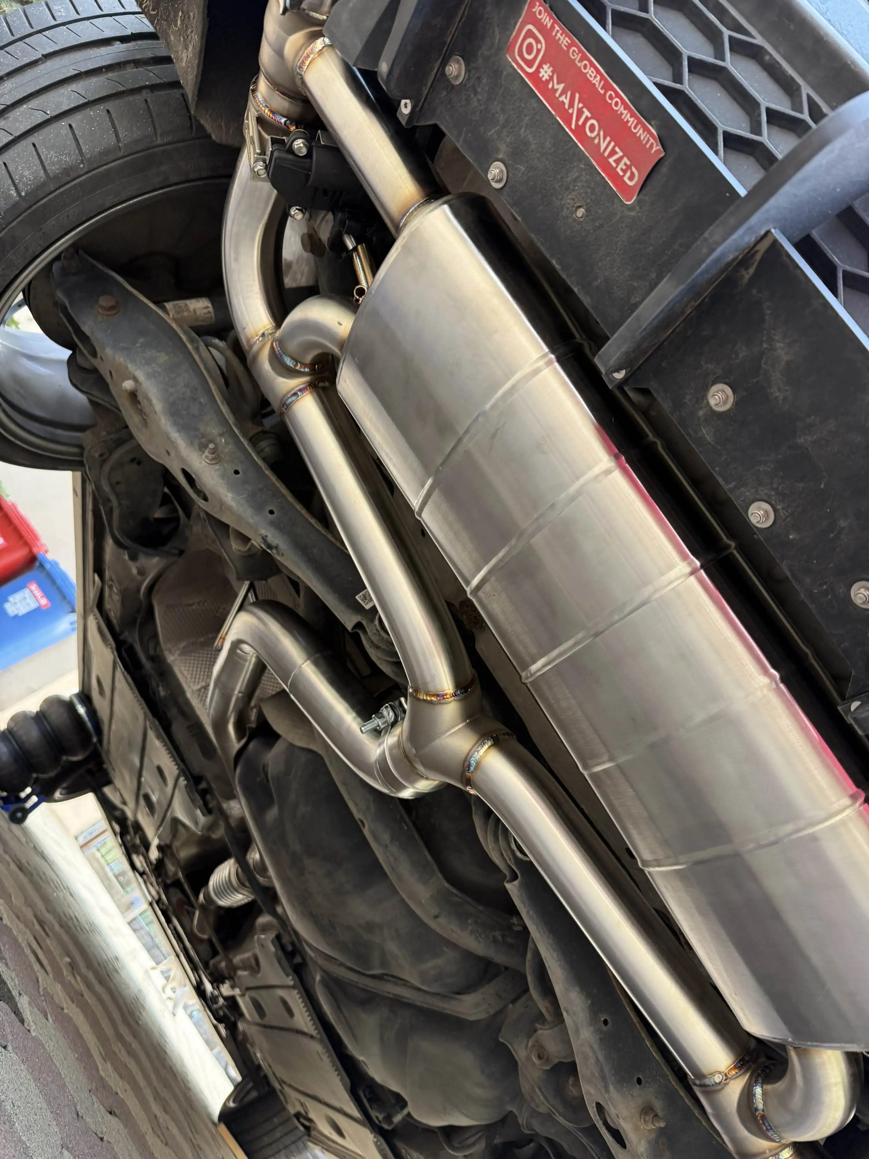 ACE Exhaust Systems Valved Exhaust Catback Muffler for VW Golf 7/MK7/R/7R 2.0T Performance Exhaust Pipe Lossless Installation