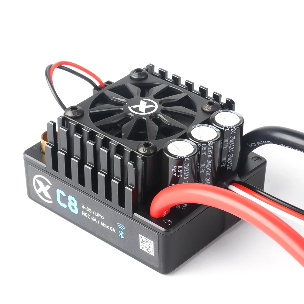 XC ESC防水Cシリーズブラシレス、内蔵Bluetooth機能付きRCリモコンモデルカーアクセサリー 60A 80A 120A 160A