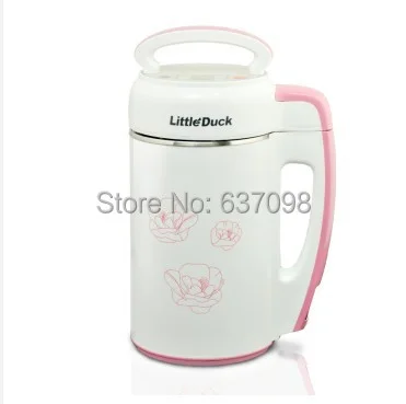 china LittleDuck D02 automatic Soybean Milk stainless steel household non net grinding machine soymilk maker mini 0.8L 220v