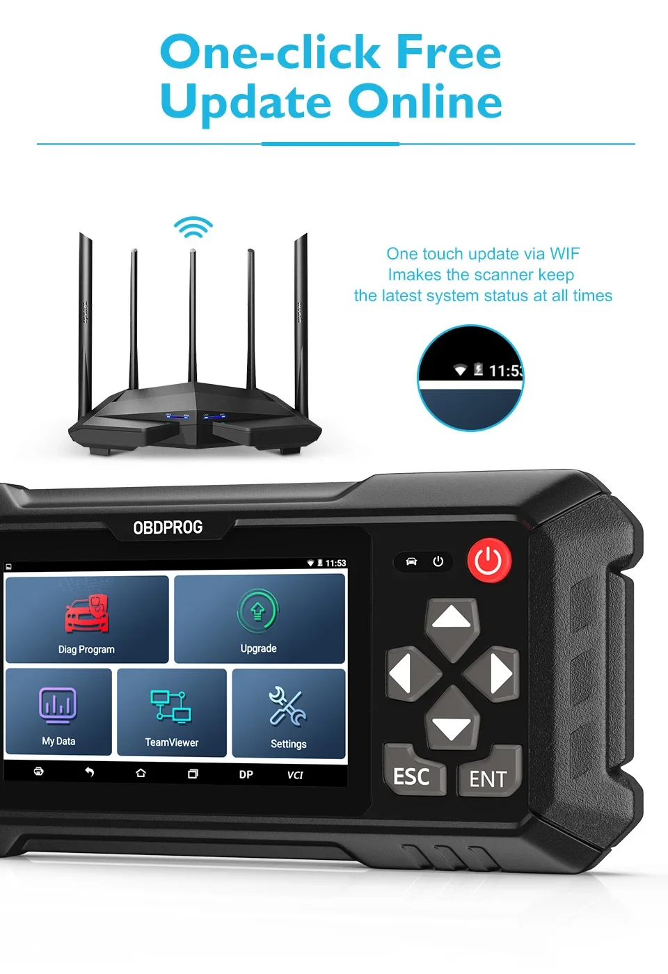 Picture 7: OBDPROG 501 OBD2 Key Programmer Auto Key Master EEPROM Pin Code Immo Car Remote Diagnostic Tools Key Programming USA Version