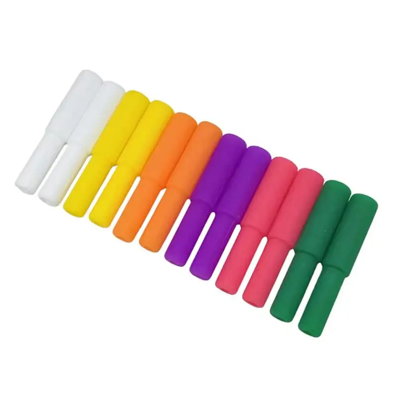 (.) 12Pcs Dental Chewies Aligner Fruit Flavor Soft Silicone Tray Seater Bite Chewies Face Correction Dental Care Tool