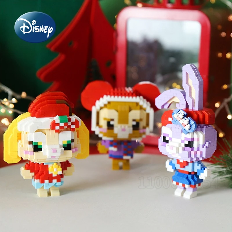 

Новые миниатюрные строительные блоки Disney, игрушки с 3D мультфильмами, милые детские строительные блоки, развивающие игрушки для сращивания