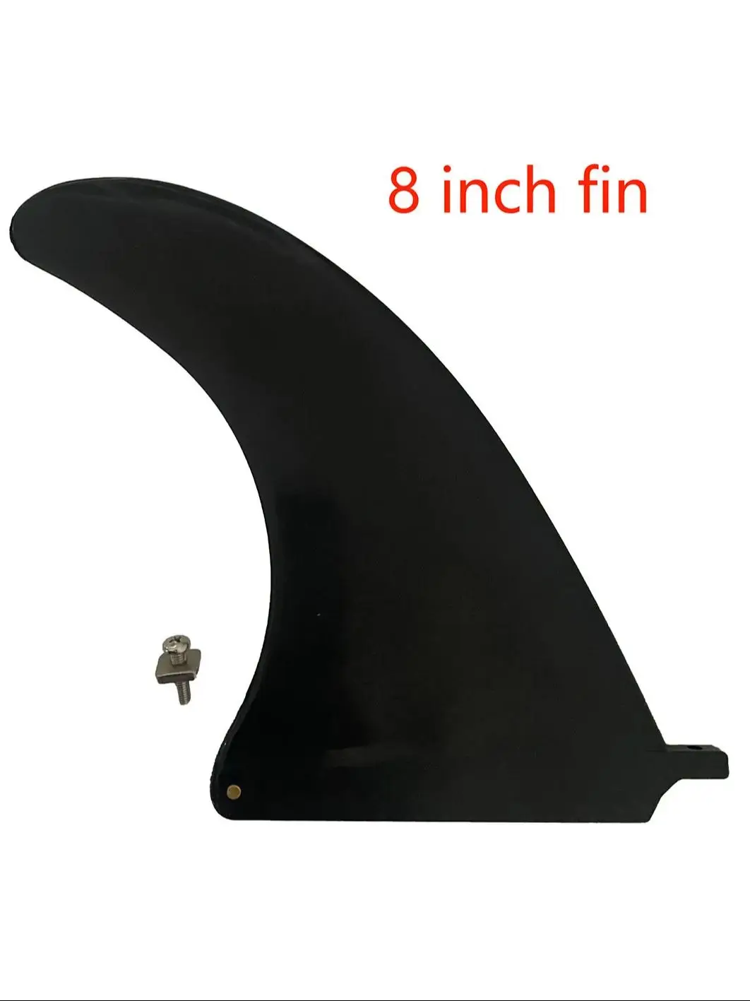 8 Inch Surfing Fin Plastic Central Single Fin For Longboard SUP Board Surfboard Accessories