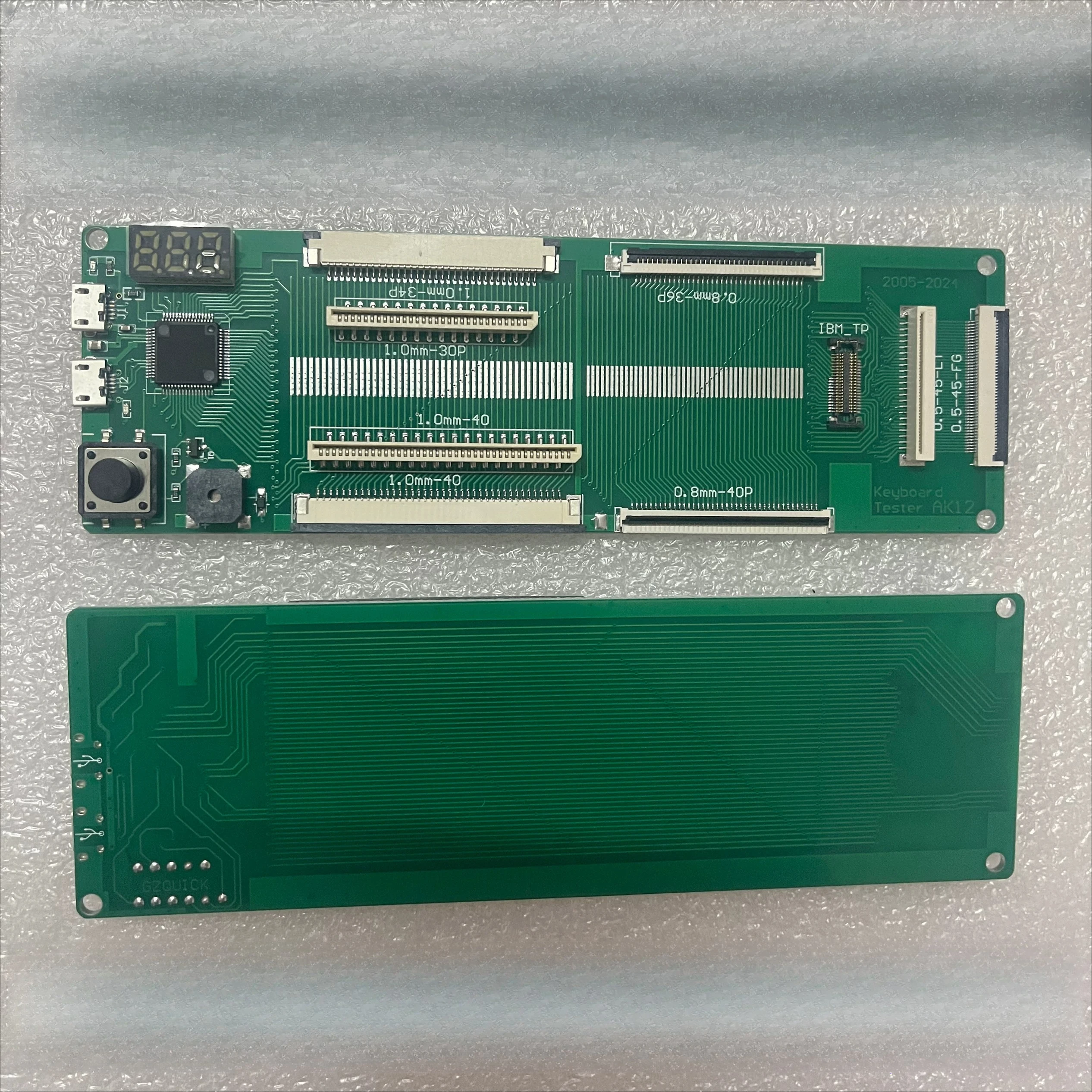 Universal AK15 USB interface laptop keyboard test instrument, test keyboard tool 45 pins 0.5