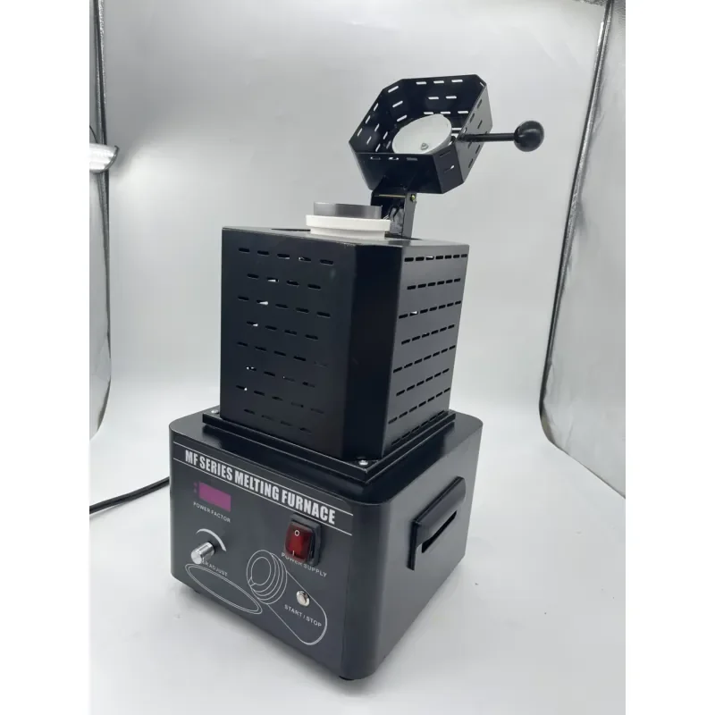 Gold Silver Copper Induction Heating Smelting Furnace jewelry Melting Furnace Digital Heating Refining Precious