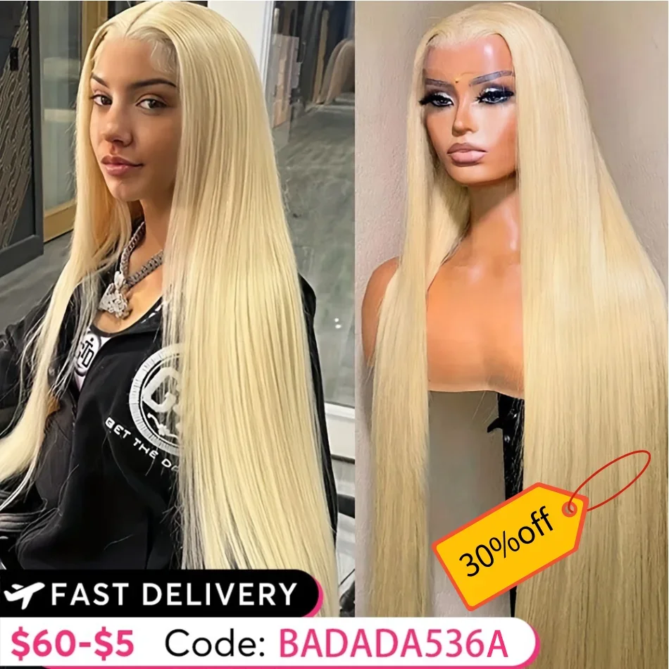 13x6 Honey Blonde 613 Straight HD Lace Front Wig 13x4 Lace Brazilian Frontal Colored Wig Human Hair For Women Choice on Sale