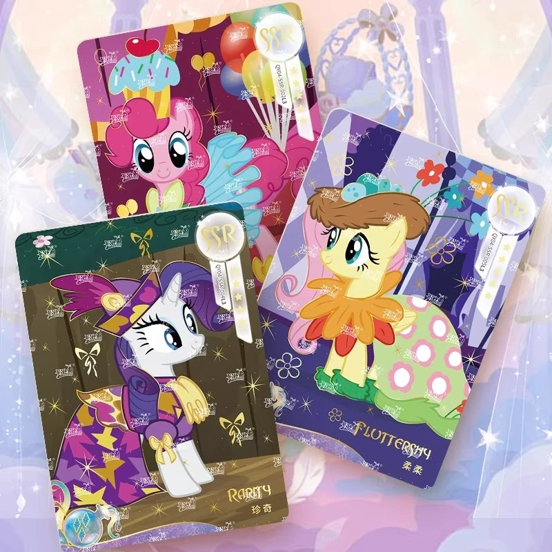 

Карточная игра Little Ma Baoli, полный набор Rainbow Black Back CR Cards Fun Shadow Pack 4, 5, 7 пулей, оригинальное издание, коллекционная игрушка