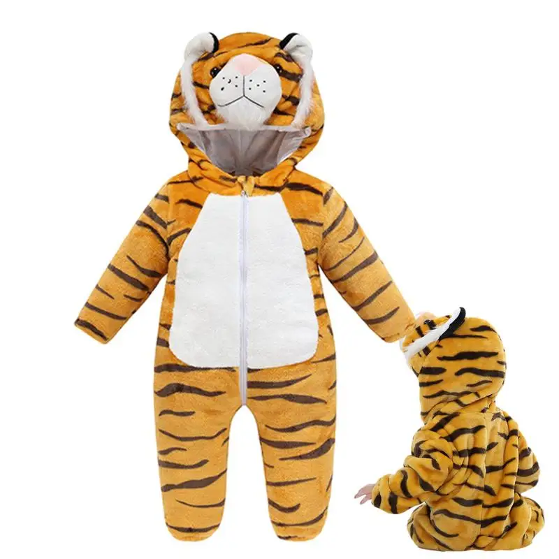 

Tiger Costume For Kids Soft And Comfortable Toddler Halloween Costumes Baby Boy Halloween Costumes With Animal Design Tiger