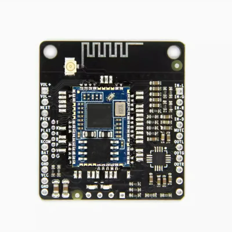 1pcs QCC5125 V5.1 BT Board LDAC Lossless Low Power Consumption with AUX Headphone Amp APTX/APTXLL/APTXHD