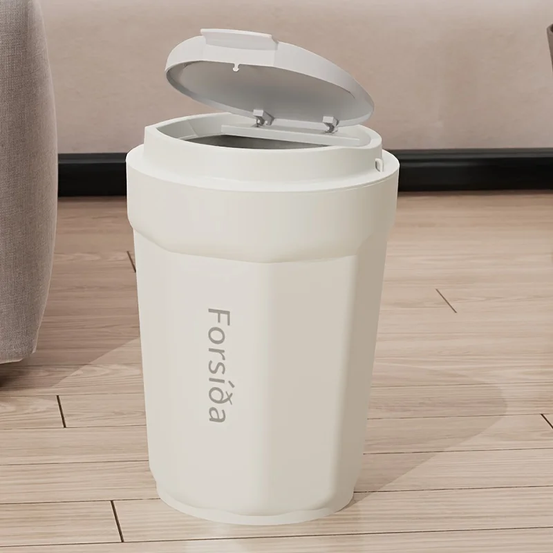 컵형 프레스형 뚜껑 미니 쓰레기통, 사무실 데스크탑 쓰레기통, 미니 쓰레기통