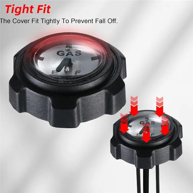 ABHY-Fuel Gauge Gas Cap For Polaris Ranger, Replacement 1240119, Gas Cap With Gauge For Polaris Ranger 400 500 700