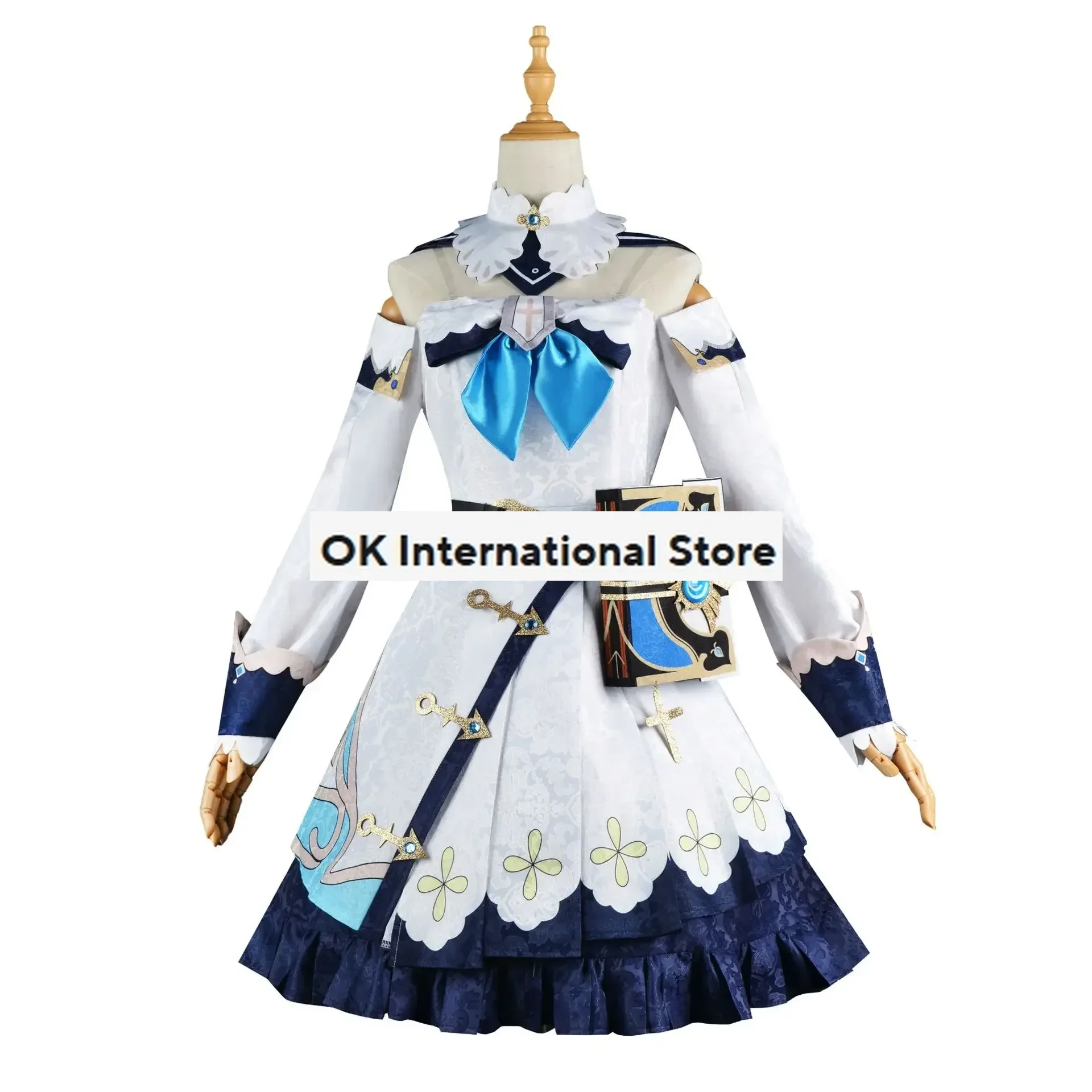 Genshin Impact Cosplay Barbara Cosplay Anime Adult Carnival Uniform Halloween Party Anime Game Costume Complete Set