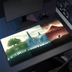 Lotrs Movie Rings Mat Mouse Mats Mousepad Large Anime Gaming Accessories Mause Pad Kawaii Carpet Cabinet Xxl Keyboard Deskmat