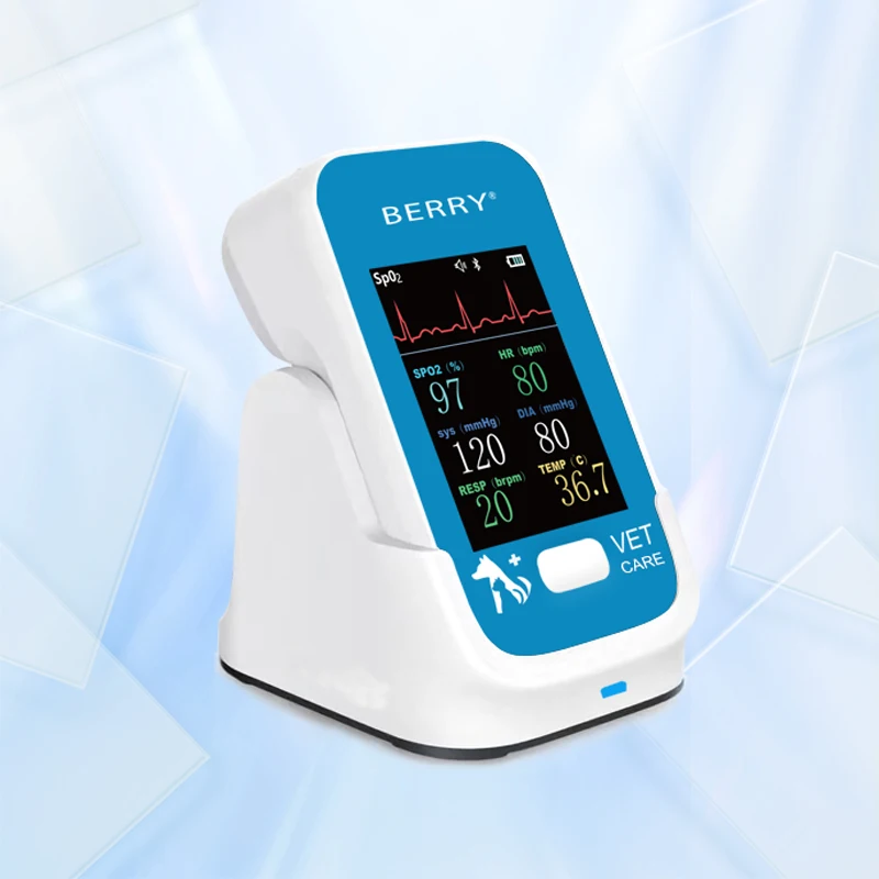 

HIGH QUALITY Veterinary Equipment Patient CE Veterinary Blood Pressure Meter Berry Multi Parameter Veterinary