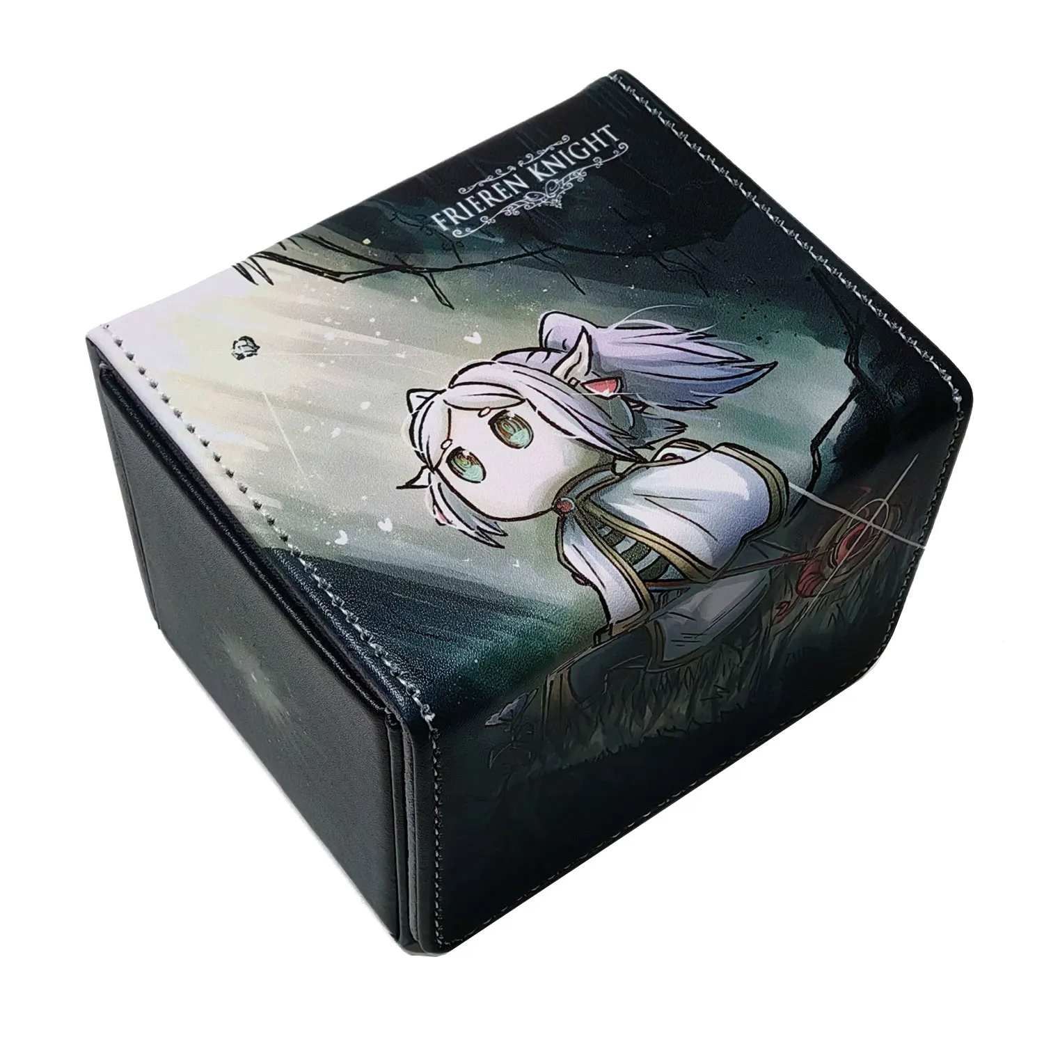 

100+ PU Anime Cards Storage Box Deck Board Game TCG Cards Box Protector Bag for MGT/Pkm/Yu-gi-oh/Trading Card Collecting Game