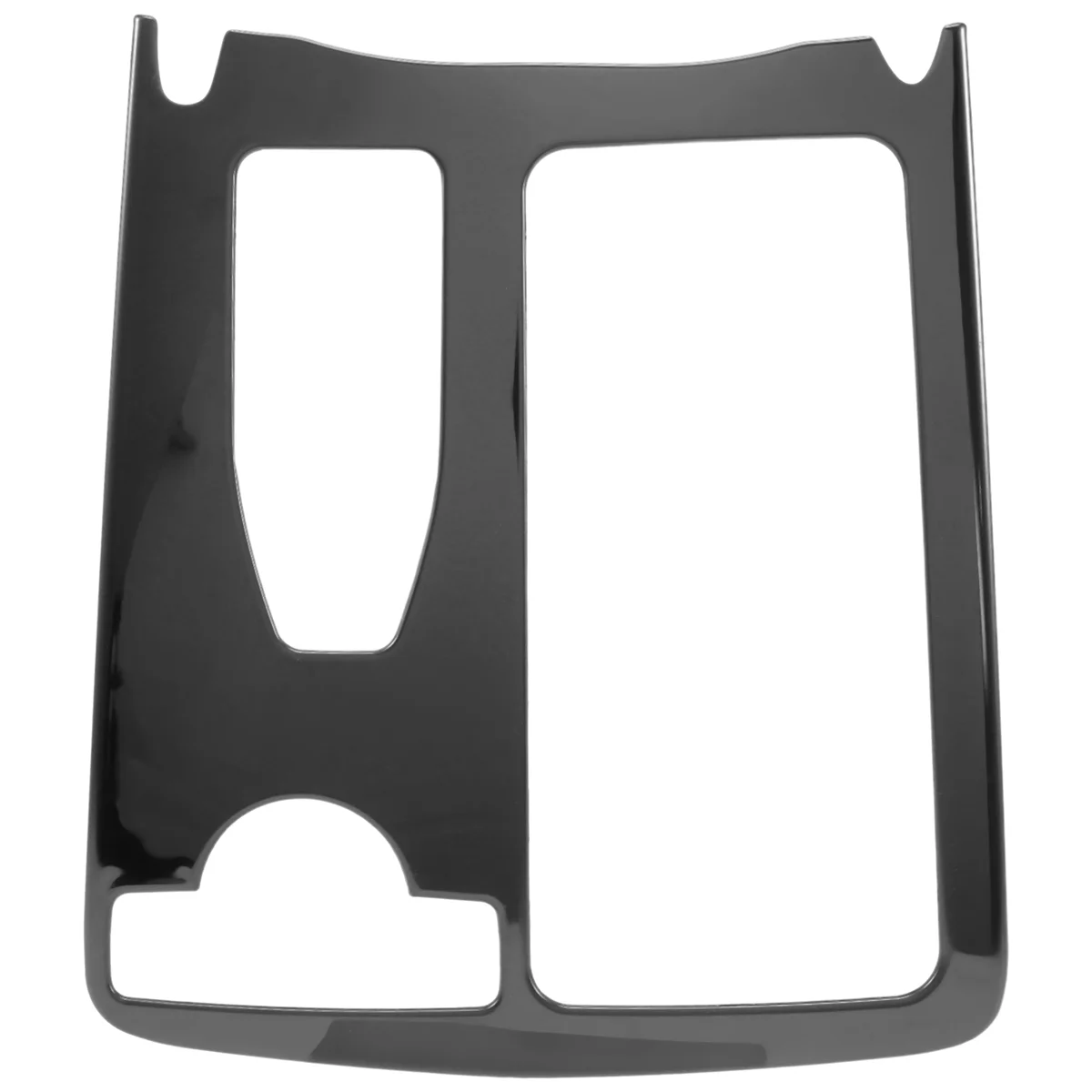 Car Center Console Water Cup Holder Frame Cover Trim accessori per Mercedes Benz classe C W204 C180 C200 2007-2014(RHD)