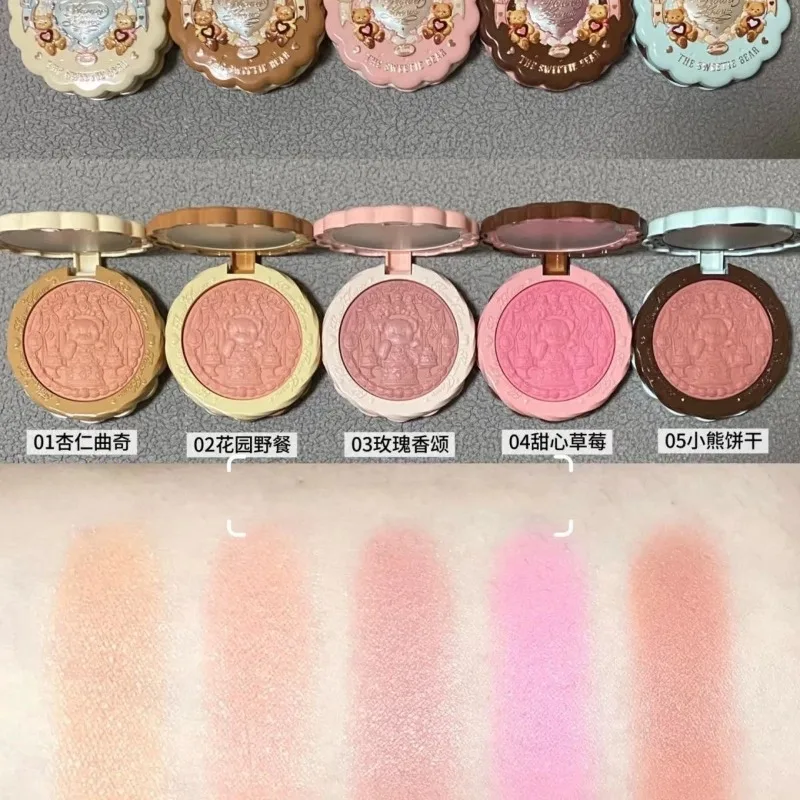 Flowers Know Blush THE SWEETIE BEAR COLLECTION Seidensatin-Rouge-Puder für Wangen und Gesicht Bunny Garden Blushs Matt-Finish