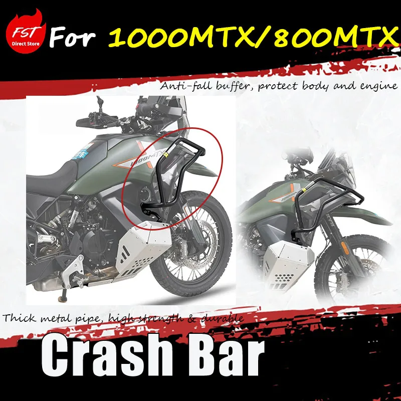For 1000MTX/800MTX special modified accessories, guard bars, anti-drop bumpers, and damage-free installation are available.