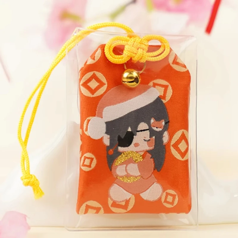 จี้อวยพรของแท้จากสวรรค์ Xie Lian Hua Cheng Tian Ci Fu คอสเพลย์อนิเมะน่ารักเครื่องรางของขลัง